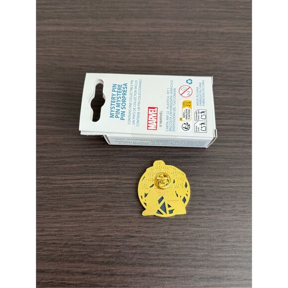 Loungefly The Fantastic Four: First Steps Stained Glass Pin - The Thing - Picture 2 of 2